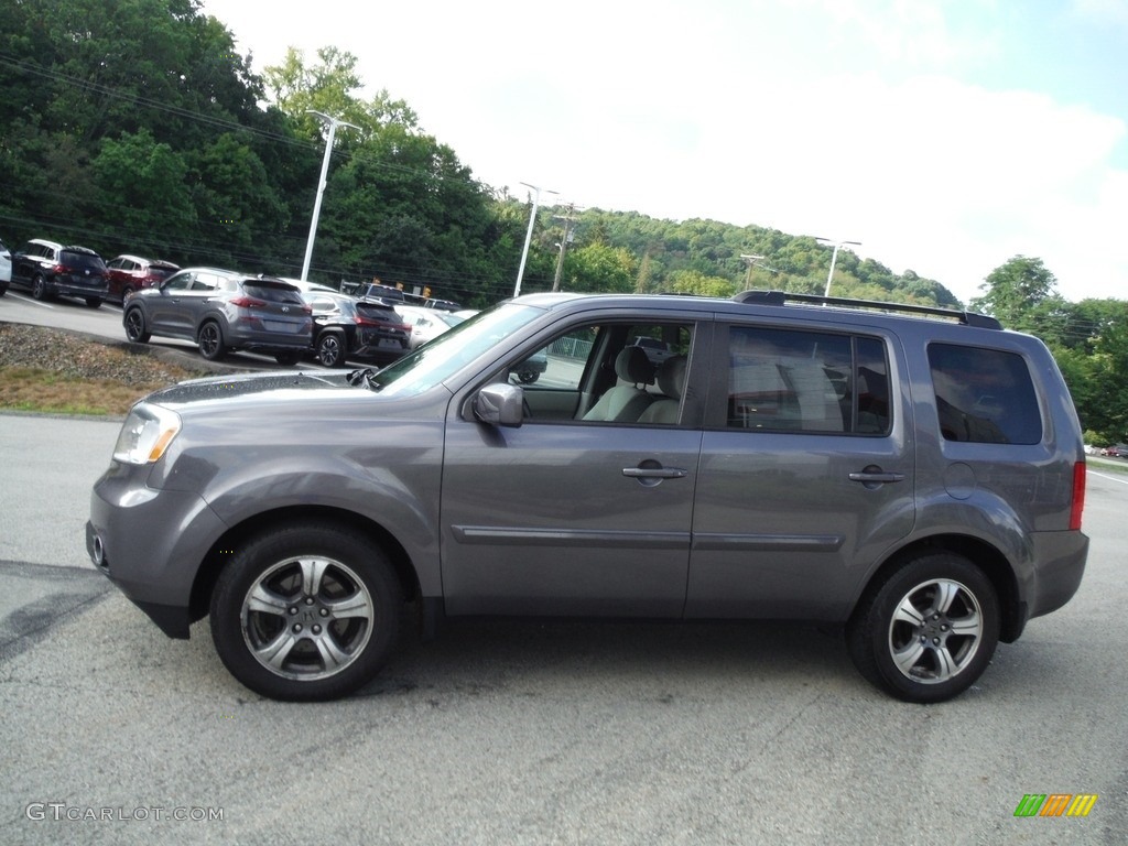 Modern Steel Metallic 2015 Honda Pilot SE 4WD Exterior Photo #144647837