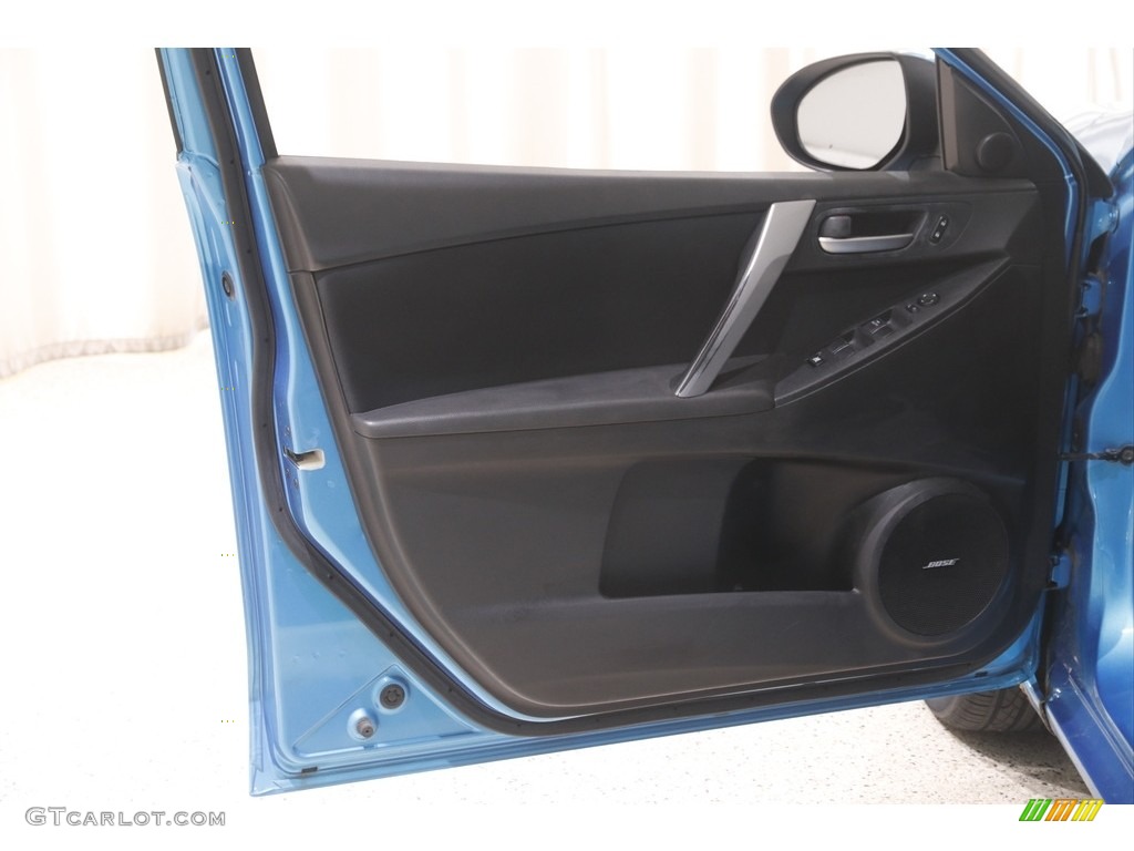 2010 MAZDA3 s Sport 4 Door - Celestial Blue Mica / Black photo #4