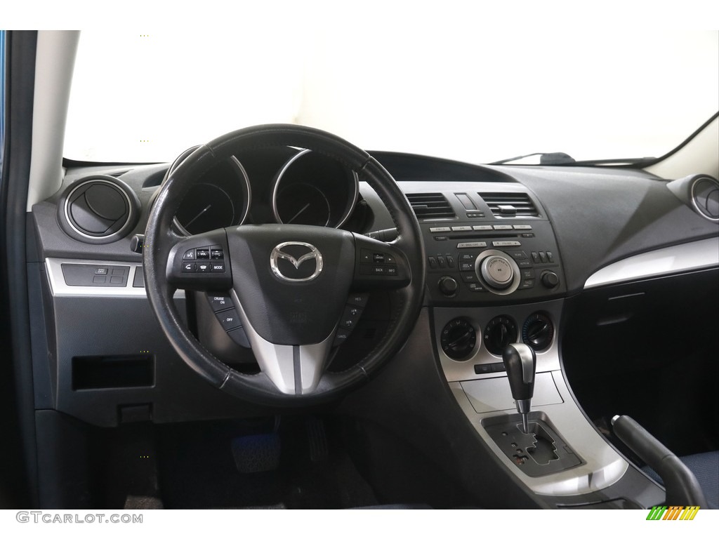 2010 MAZDA3 s Sport 4 Door - Celestial Blue Mica / Black photo #6
