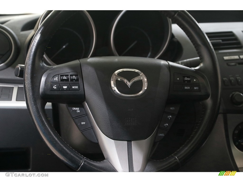 2010 MAZDA3 s Sport 4 Door - Celestial Blue Mica / Black photo #7