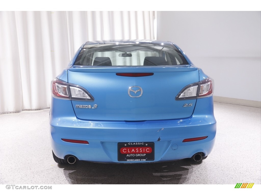2010 MAZDA3 s Sport 4 Door - Celestial Blue Mica / Black photo #17
