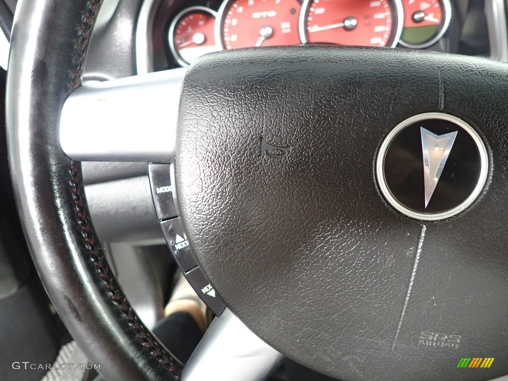 2006 GTO Coupe - Phantom Black Metallic / Black photo #14