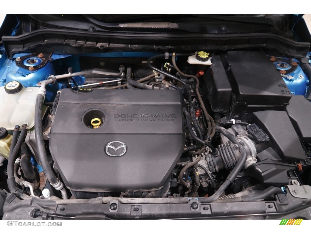 2010 MAZDA3 s Sport 4 Door - Celestial Blue Mica / Black photo #18