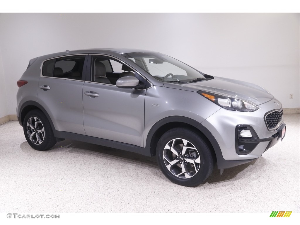 2020 Sportage LX AWD - Steel Gray / Gray photo #1