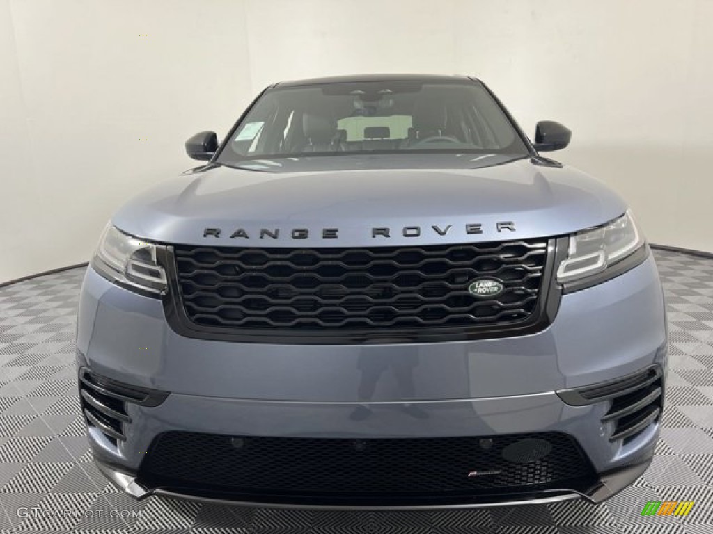 2022 Range Rover Velar R-Dynamic S - Byron Blue Metallic / Ebony photo #8