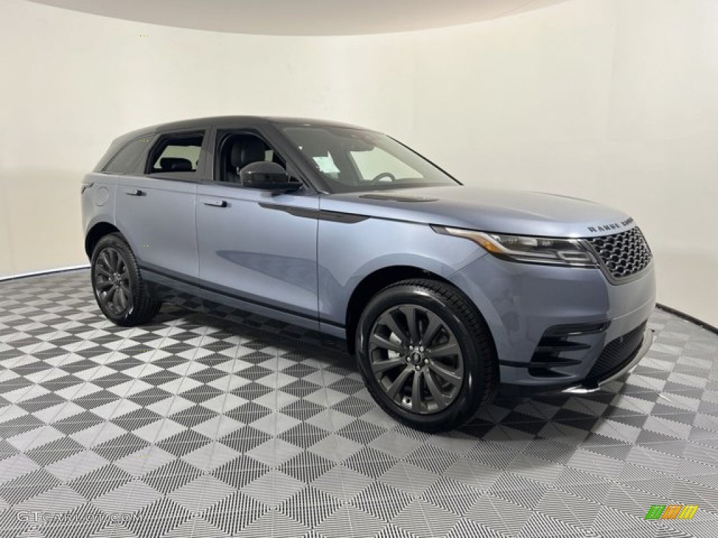 Byron Blue Metallic 2022 Land Rover Range Rover Velar R-Dynamic S Exterior Photo #144648979