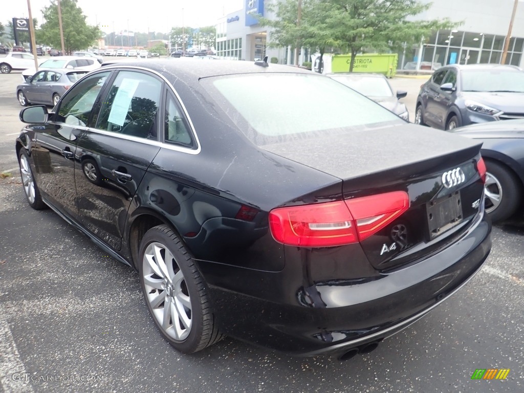 2014 A4 2.0T quattro Sedan - Brilliant Black / Black photo #2