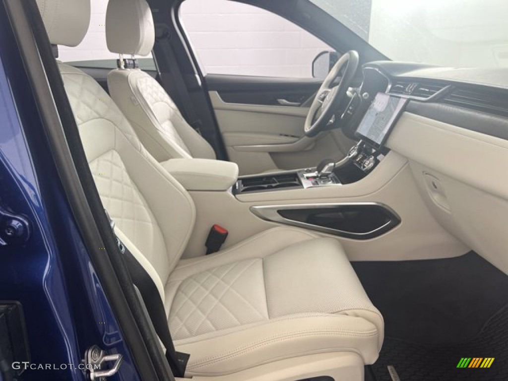 Light Oyster/Ebony Interior 2022 Jaguar F-PACE P250 S Photo #144649327