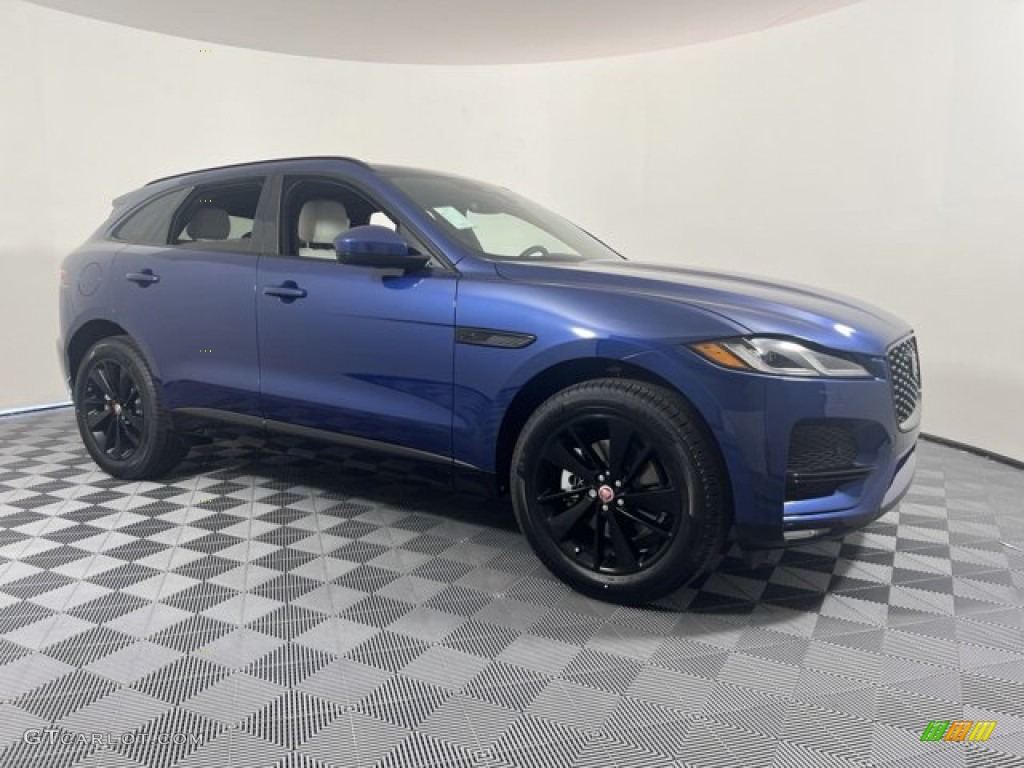 Bluefire Blue 2022 Jaguar F-PACE P250 S Exterior Photo #144649510