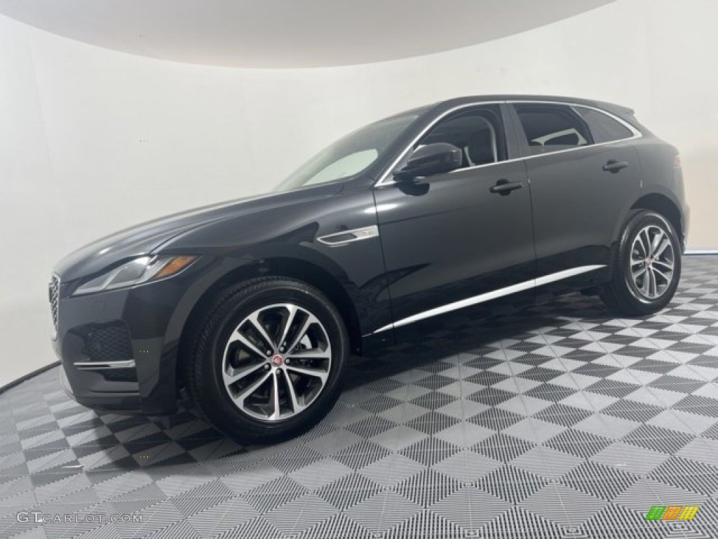 2022 F-PACE P250 - Santorini Black Metallic / Ebony/Ebony photo #1