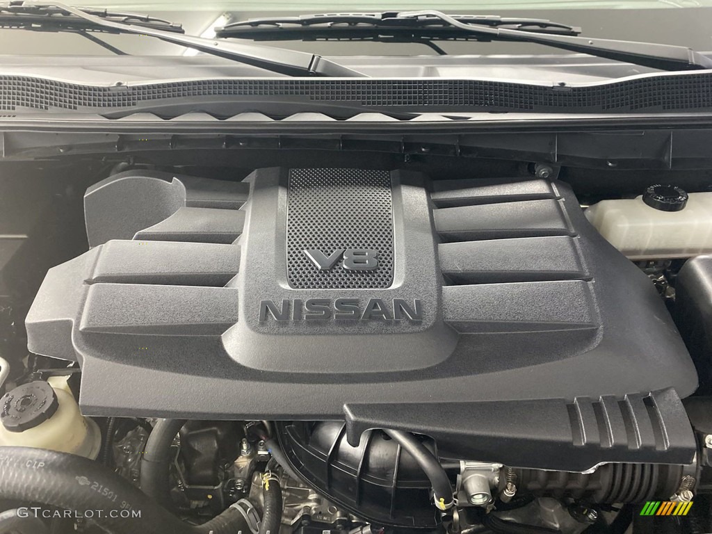 2021 Nissan Titan SV Crew Cab Engine Photos