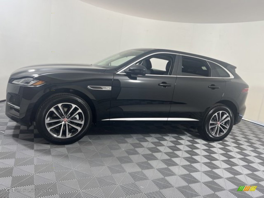 2022 F-PACE P250 - Santorini Black Metallic / Ebony/Ebony photo #6