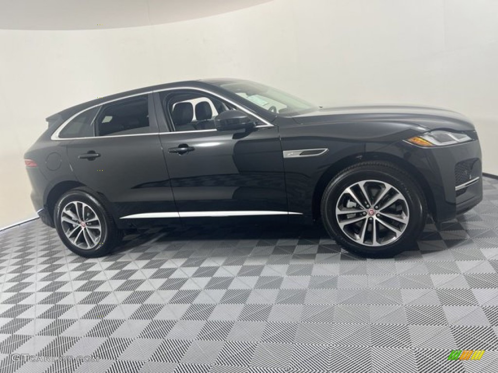 2022 F-PACE P250 - Santorini Black Metallic / Ebony/Ebony photo #11