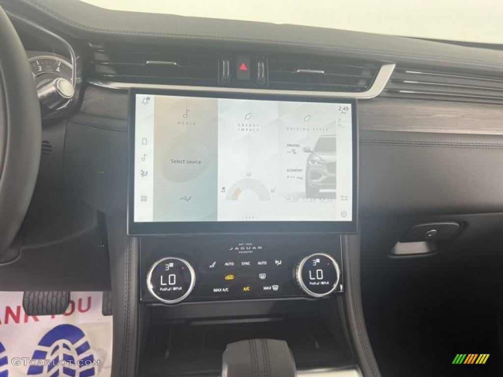 2022 F-PACE P250 - Santorini Black Metallic / Ebony/Ebony photo #20