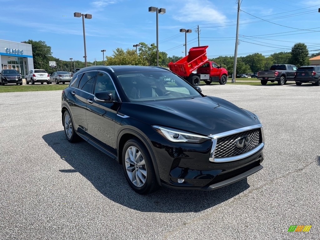 2019 QX50 Essential AWD - Black Obsidian / Graphite photo #3