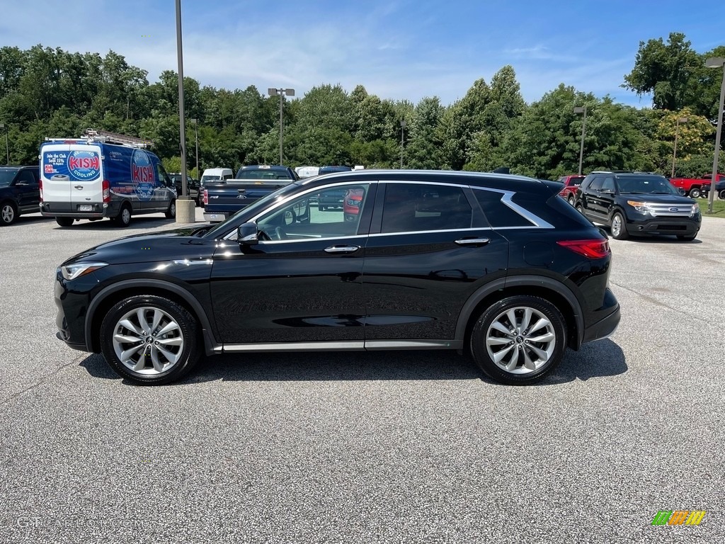 2019 QX50 Essential AWD - Black Obsidian / Graphite photo #8