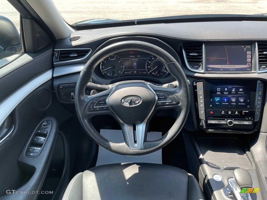 2019 QX50 Essential AWD - Black Obsidian / Graphite photo #9