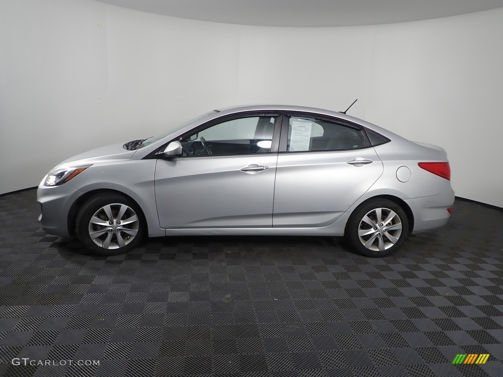 2013 Accent GLS 4 Door - Ironman Silver / Gray photo #4