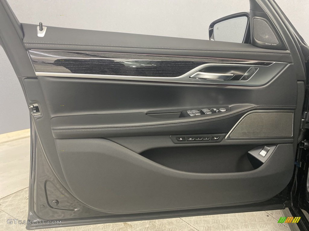 2022 BMW 7 Series 750i xDrive Sedan Black Door Panel Photo #144651472