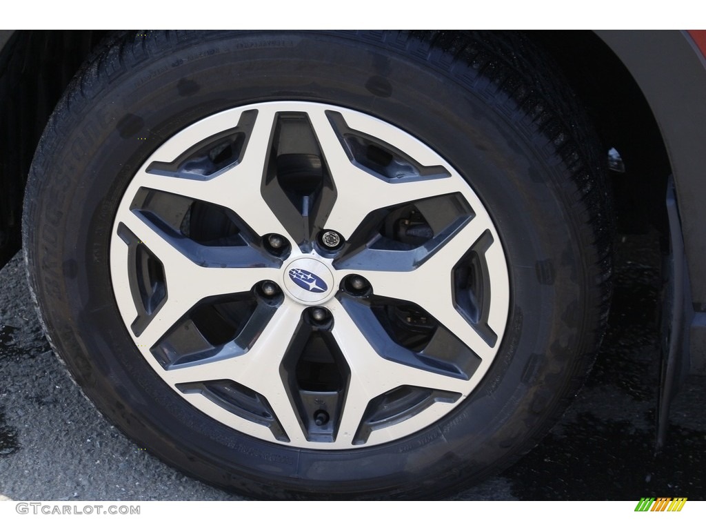 2019 Forester 2.5i Premium - Crimson Red Pearl / Gray photo #24