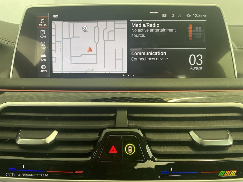 2022 7 Series 750i xDrive Sedan - Black Sapphire Metallic / Black photo #18