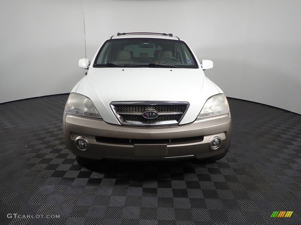 2005 Sorento EX 4WD - Clear White / Gray photo #5