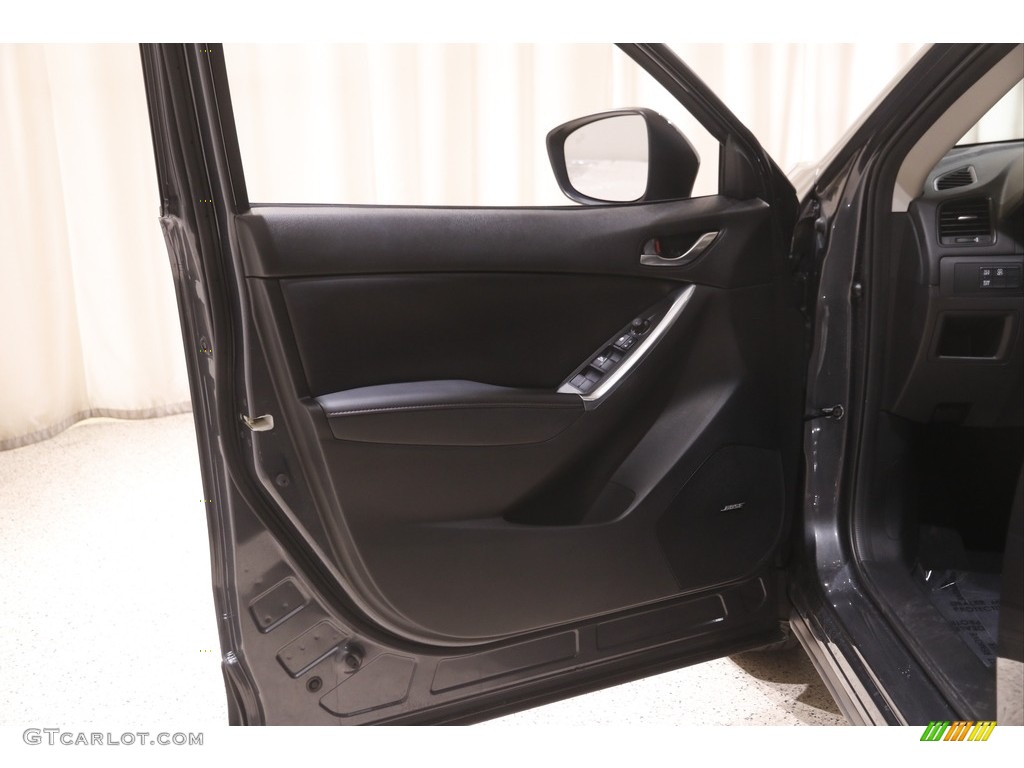 2014 CX-5 Grand Touring AWD - Meteor Gray Mica / Black photo #4