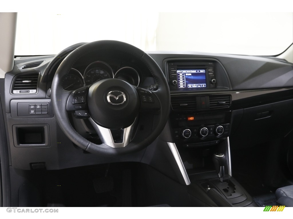 2014 CX-5 Grand Touring AWD - Meteor Gray Mica / Black photo #6