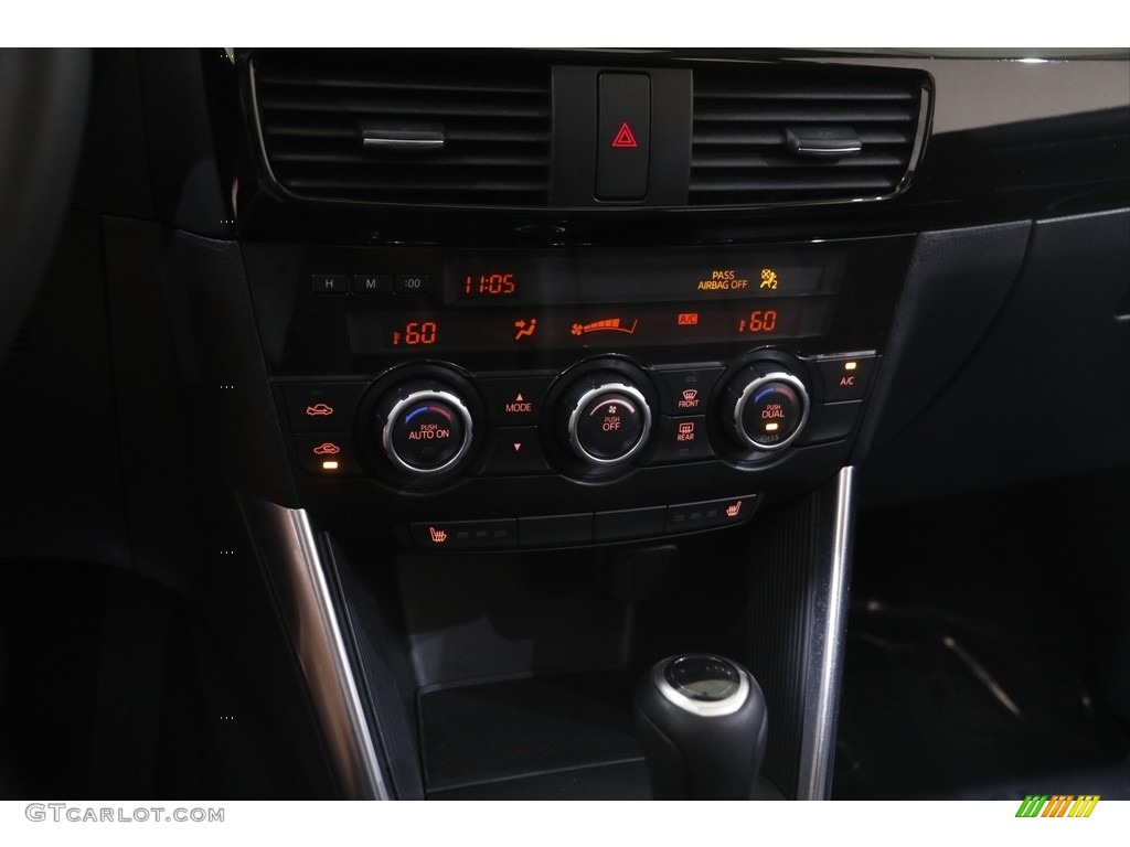2014 CX-5 Grand Touring AWD - Meteor Gray Mica / Black photo #13