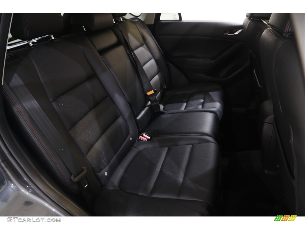 2014 CX-5 Grand Touring AWD - Meteor Gray Mica / Black photo #16