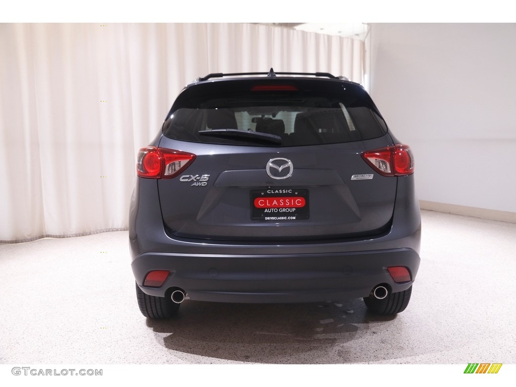2014 CX-5 Grand Touring AWD - Meteor Gray Mica / Black photo #18