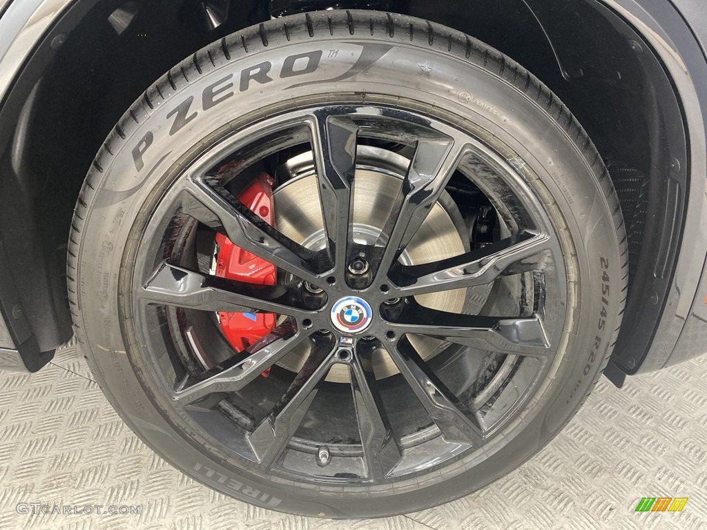 2022 X4 M40i - Black Sapphire Metallic / Tacora Red photo #3