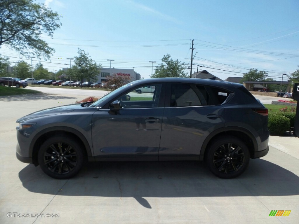 2022 CX-5 S Carbon Edition AWD - Polymetal Gray Metallic / Black photo #6