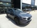 2022 Polymetal Gray Metallic Mazda CX-30 S Carbon Edition AWD  photo #1