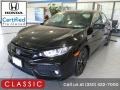 Crystal Black Pearl 2019 Honda Civic EX Hatchback