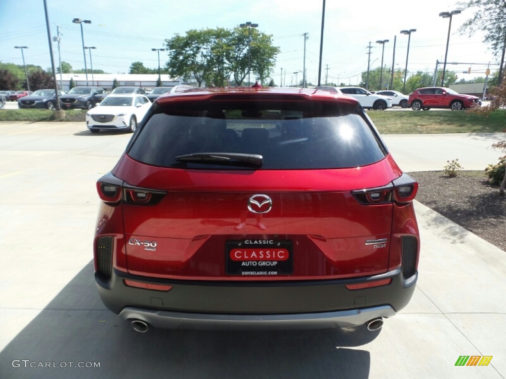 2023 CX-50 Turbo Premium AWD - Soul Red Crystal Metallic / Terracotta photo #5