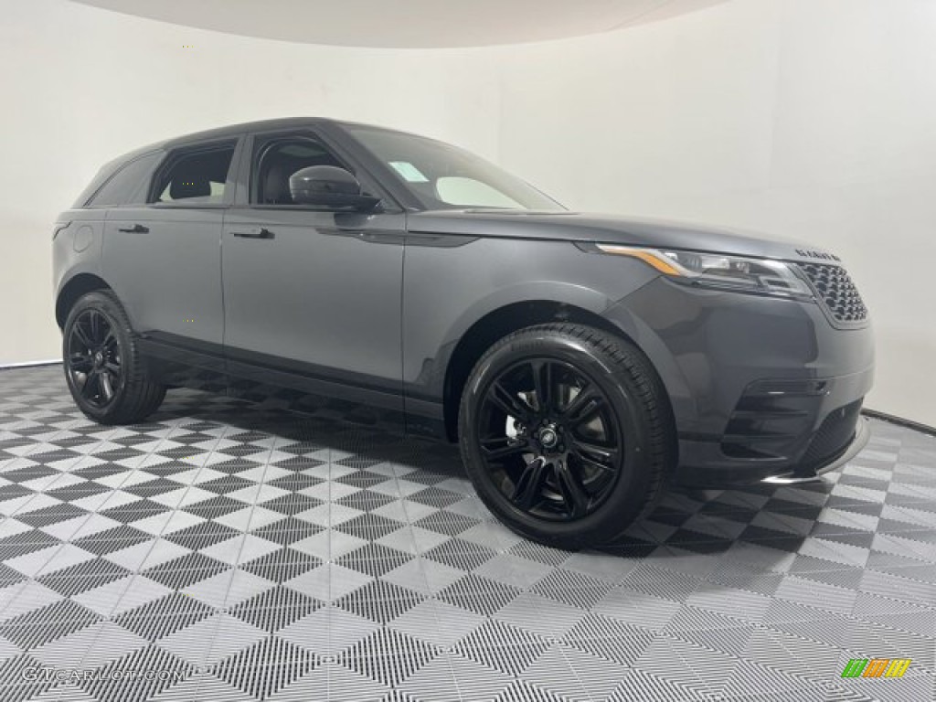 Carpathian Gray Metallic 2022 Land Rover Range Rover Velar R-Dynamic S Exterior Photo #144653470