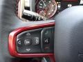 Black/Red 2022 Ram 1500 Rebel Crew Cab 4x4 Steering Wheel