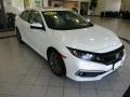 Platinum White Pearl - Civic EX Sedan Photo No. 3