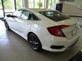 Platinum White Pearl - Civic EX Sedan Photo No. 9