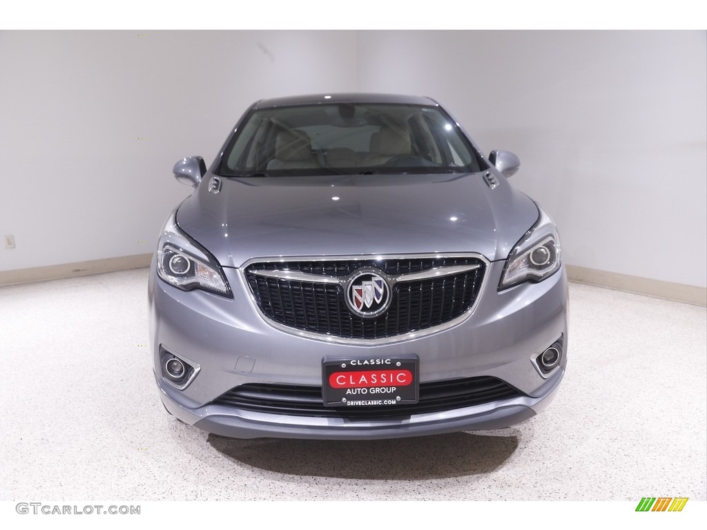 2019 Envision Preferred - Satin Steel Gray Metallic / Light Neutral photo #2