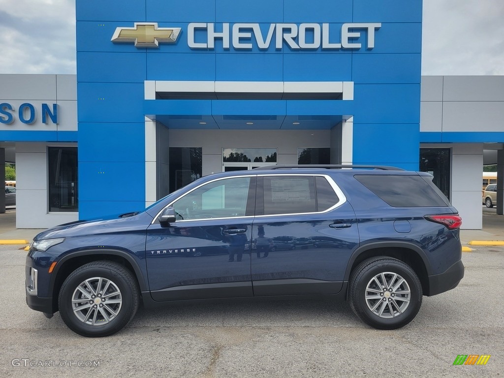 Northsky Blue Metallic 2023 Chevrolet Traverse LT Exterior Photo