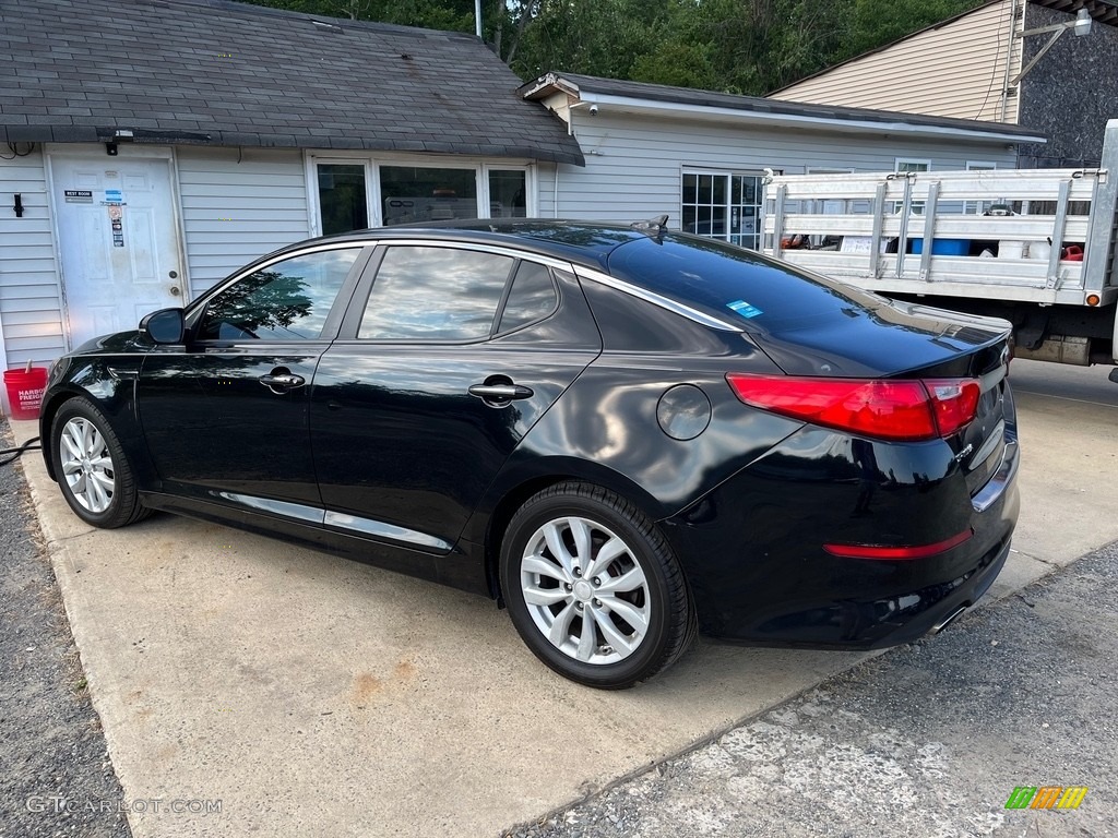 2014 Optima EX - Ebony Black / Gray photo #6