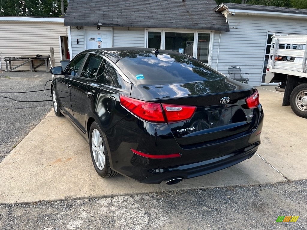2014 Optima EX - Ebony Black / Gray photo #7