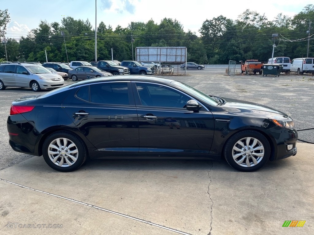 2014 Optima EX - Ebony Black / Gray photo #11