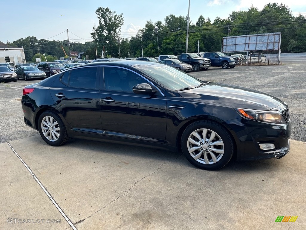 2014 Optima EX - Ebony Black / Gray photo #12