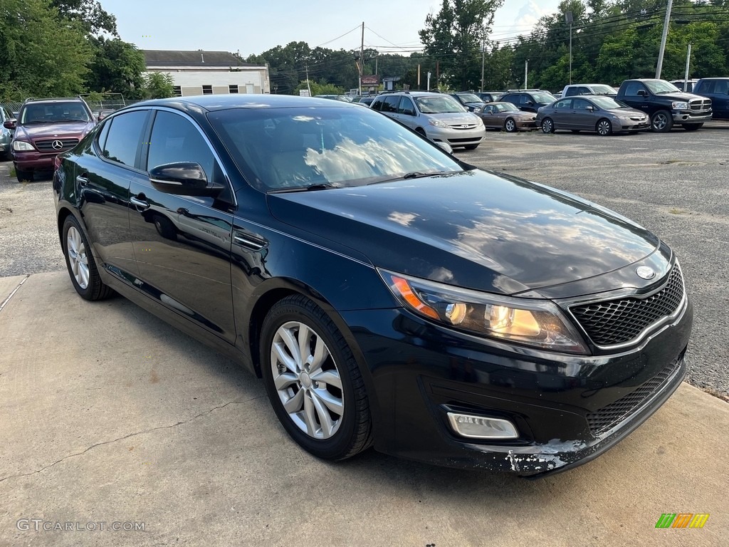 2014 Optima EX - Ebony Black / Gray photo #13