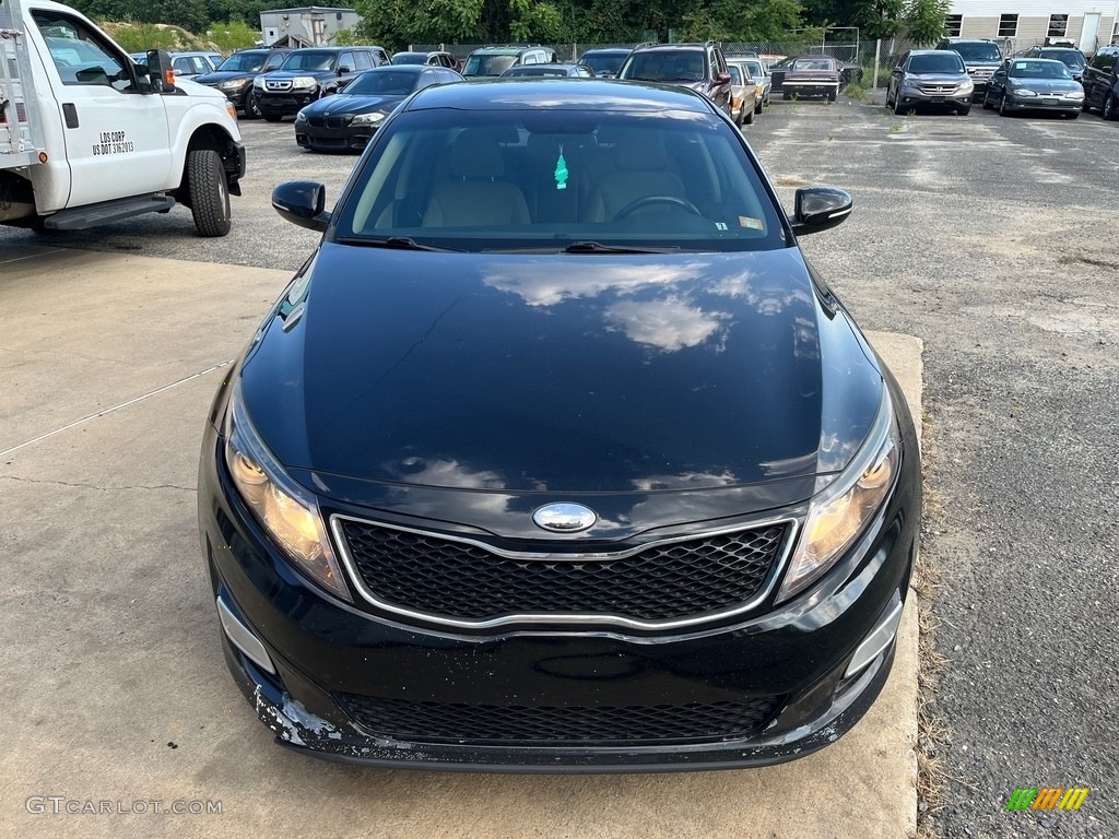 2014 Optima EX - Ebony Black / Gray photo #14