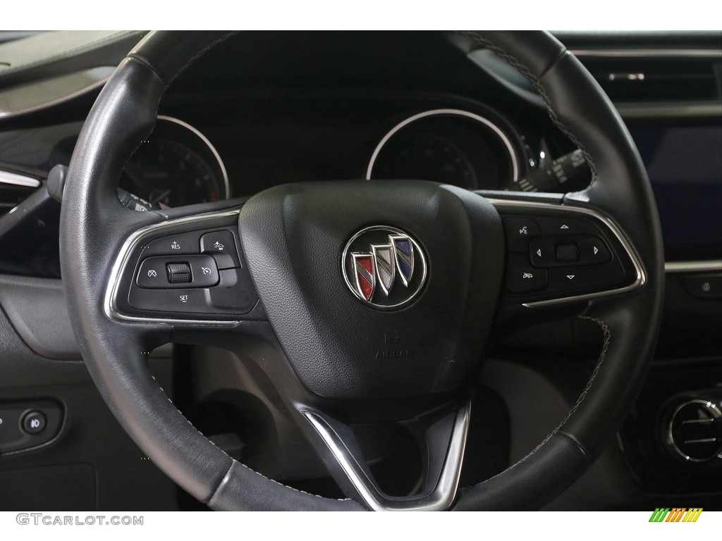 2020 Buick Encore GX Select Ebony Steering Wheel Photo #144655127