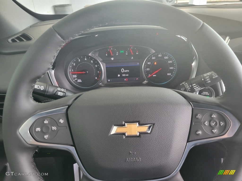 2023 Chevrolet Traverse LT Jet Black Steering Wheel Photo #144655175